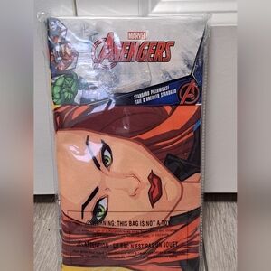 Brand New Marvel Avengers Character Pillowcase with Red and Green